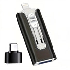 🔥Clé USB 4 en 1 16 à 256 Go Micro USB + 8 broches + USB 3.0 pour téléphone portable et ordinateur