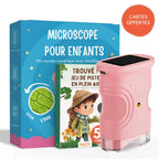 Kit Microscope avec écran qui éloigne des écrans (+ 50 CARTES OFFERTES)
