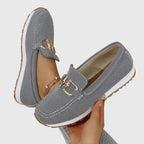 Loriana®| Baskets Mocassins Confortables & Élégantes