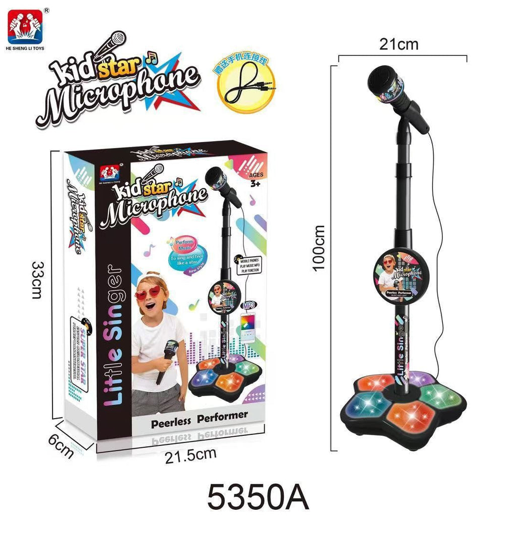🎄🎉Offre spéciale printemps : 50 % de réduction ✨ Microphone karaoké pour enfants avec lecteur de musique lumineux — Le cadeau idéal pour vos petits