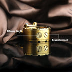 🔥Dernier jour 49 % DE RÉDUCTION 🎁Briquet vintage transparent à mèche kérozène style antique steampunk