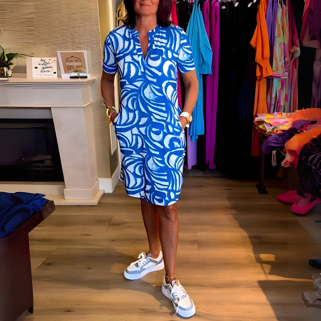 Loriana® Robe à manches courtes