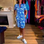 Loriana® Robe à manches courtes