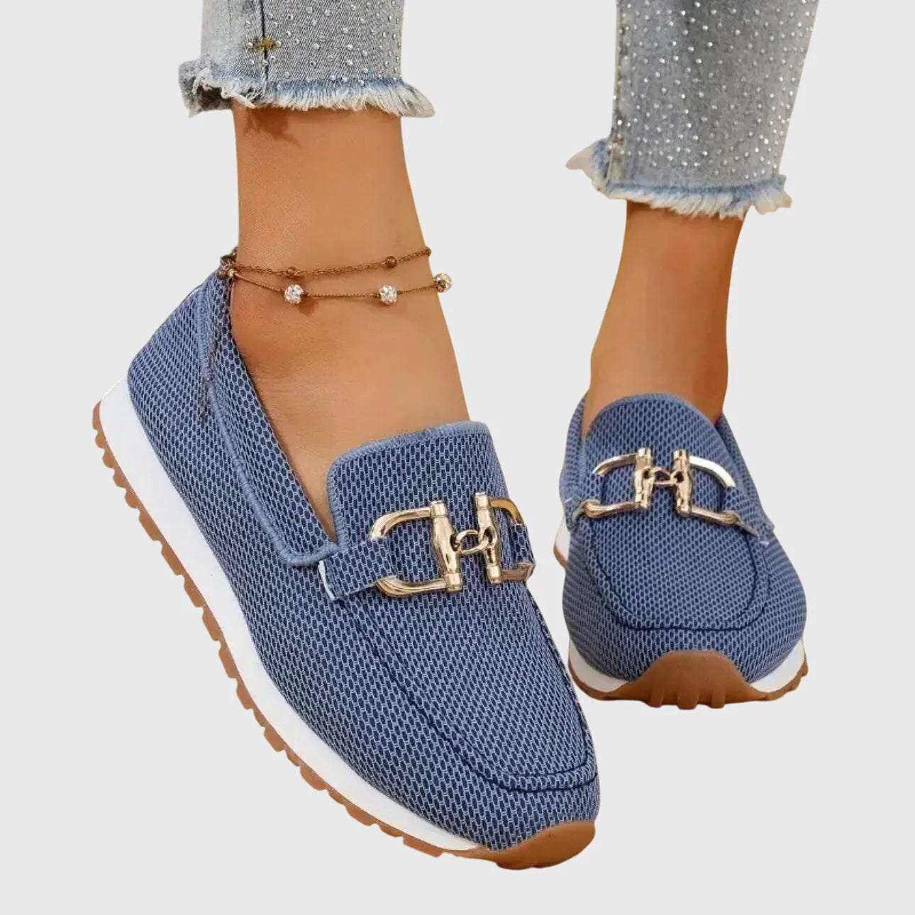 Loriana®| Baskets Mocassins Confortables & Élégantes
