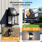 Offre spéciale Nouvel An : 50 % de réduction sur tout ! 🔥Applique murale solaire à détecteur de mouvement en tungstène