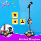 🎄🎉Offre spéciale printemps : 50 % de réduction ✨ Microphone karaoké pour enfants avec lecteur de musique lumineux — Le cadeau idéal pour vos petits