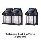 Offre spéciale Nouvel An : 50 % de réduction sur tout ! 🔥Applique murale solaire à détecteur de mouvement en tungstène