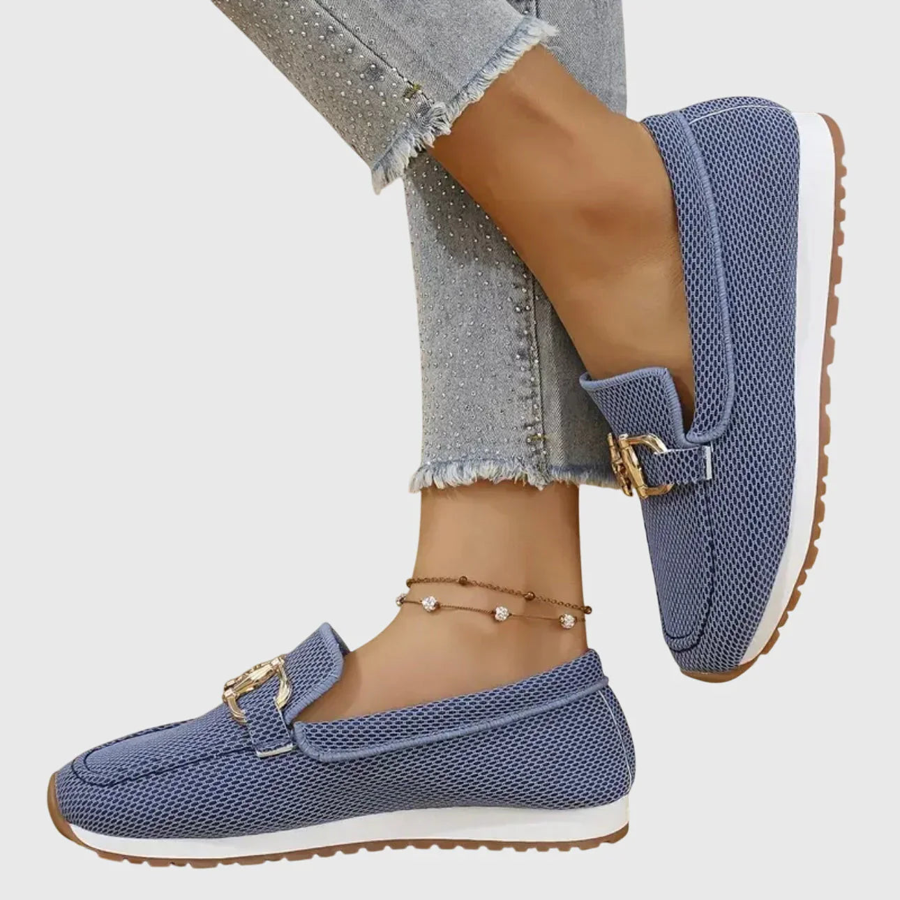 Loriana®| Baskets Mocassins Confortables & Élégantes