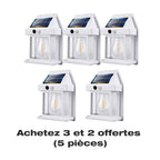Offre spéciale Nouvel An : 50 % de réduction sur tout ! 🔥Applique murale solaire à détecteur de mouvement en tungstène