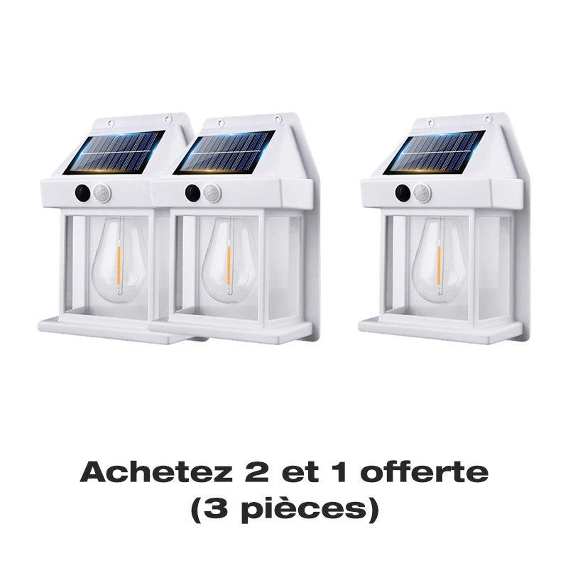 Offre spéciale Nouvel An : 50 % de réduction sur tout ! 🔥Applique murale solaire à détecteur de mouvement en tungstène