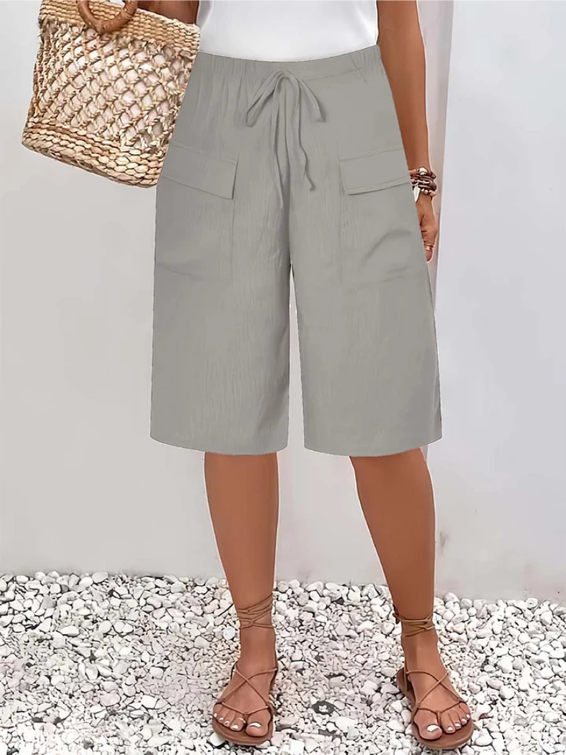 Loriana® Short à taille élastiquée