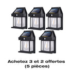Offre spéciale Nouvel An : 50 % de réduction sur tout ! 🔥Applique murale solaire à détecteur de mouvement en tungstène