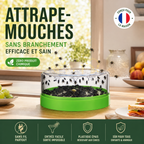 🌿💚 Piège anti-mouches écologique | Fonctionne sans énergie, lavable et réutilisable longue durée sans produit toxique ✅