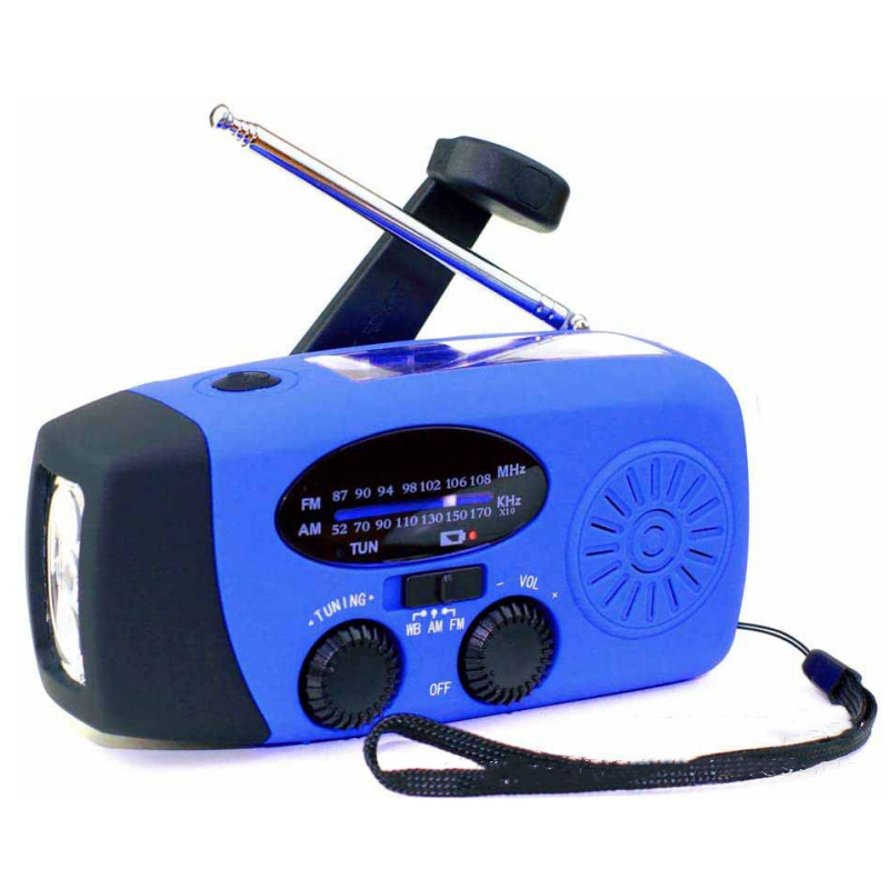 🆘 Sécurité Ultime Autonome - Radio de Survie Multifonction Solaire & Manivelle - Lampe Torche, Chargeur USB, Alerte