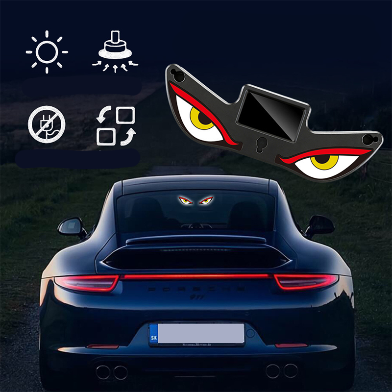 🔥 Offre exceptionnelle : 50 % de réduction 🌟 Feu d'avertissement LED « Œil du diable » à énergie solaire : brillez avec style 🚗💡