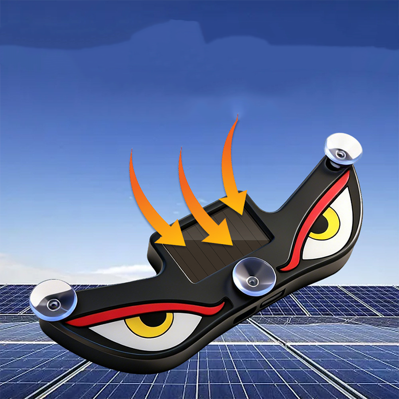 🔥 Offre exceptionnelle : 50 % de réduction 🌟 Feu d'avertissement LED « Œil du diable » à énergie solaire : brillez avec style 🚗💡
